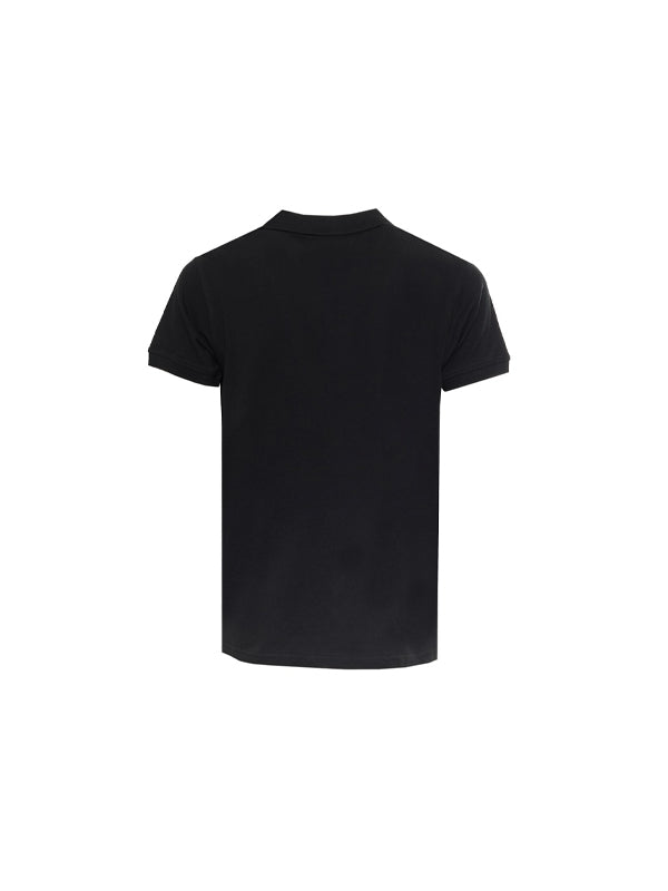 MCS Logo Polo Shirt in Black Color 2