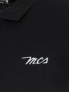 MCS Logo Polo Shirt in Black Color 3