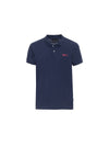 MCS Logo Polo Shirt in Navy Color