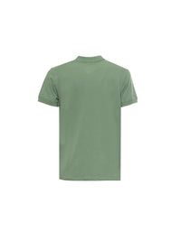 MCS Logo Polo Shirt in Sage Color 2