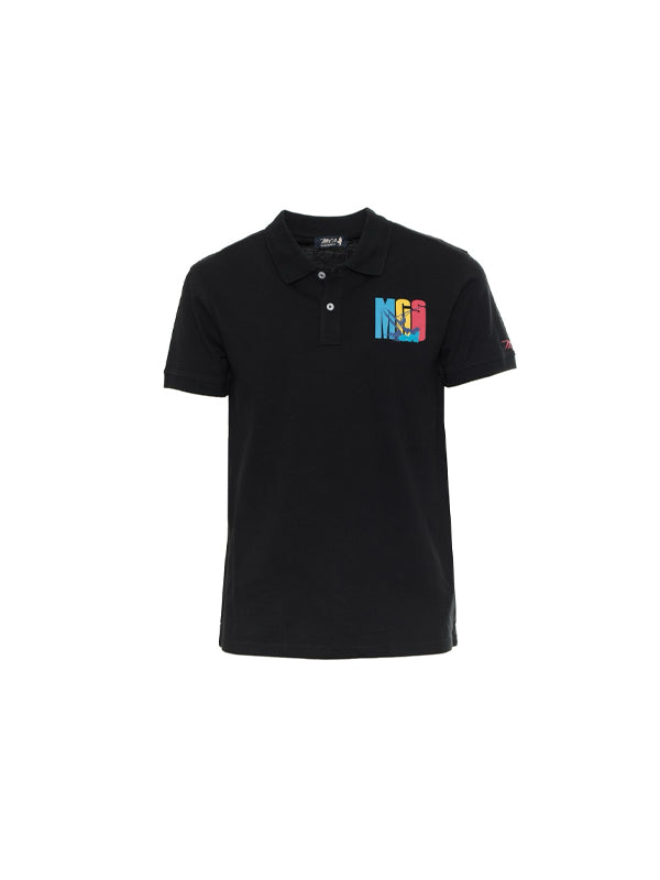 MCS Polo Shirt in Black Color