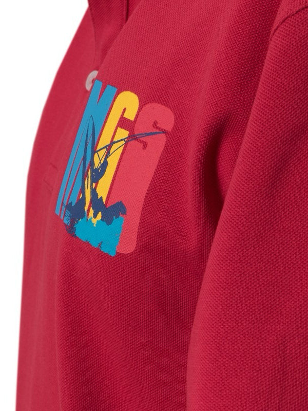  MCS Polo Shirt in Red Color 3