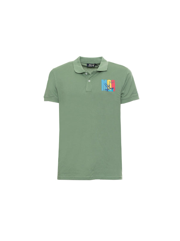 MCS Polo Shirt in Sage Color