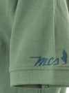 MCS Polo Shirt in Sage Color 2