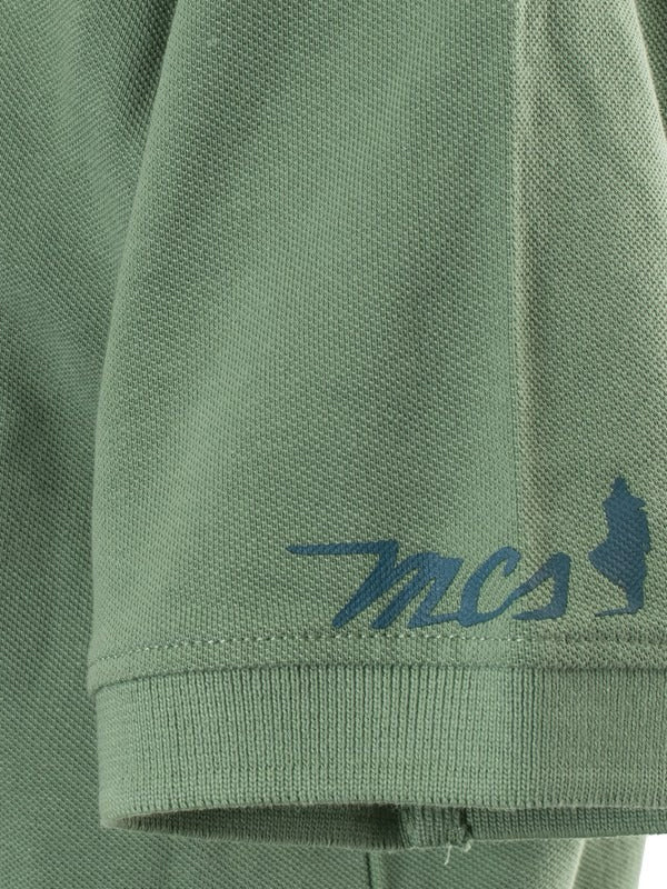 MCS Polo Shirt in Sage Color 2