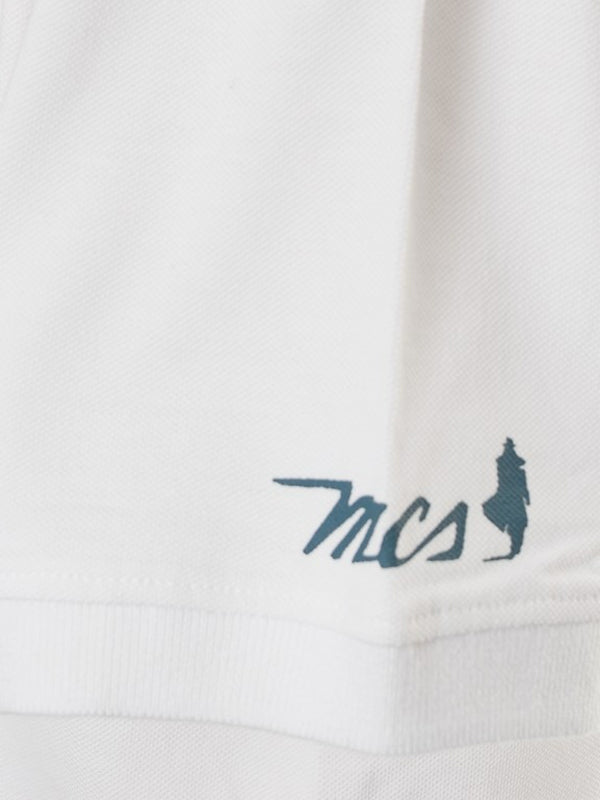  MCS Polo Shirt in White Color 2