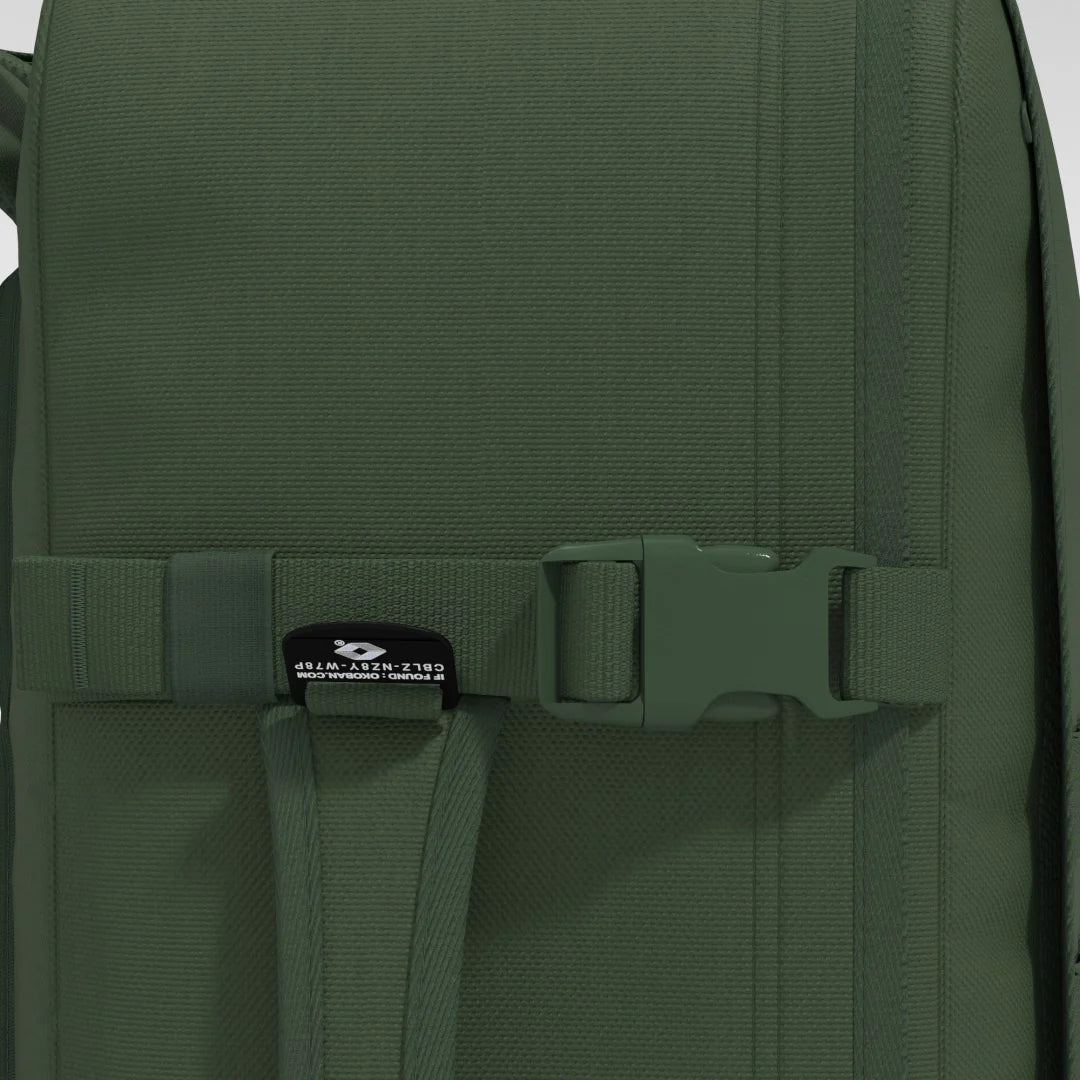 Cabinzero Military 44L in Mystic Green Color