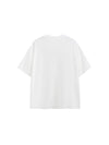 "Make Money" Embroidered T-Shirt in White Color - THIS IS FOR HIM