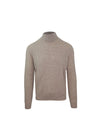 Malo Brown Wool Cashmere Turtleneck Sweater 3