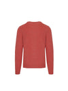 Malo Red Wool Cashmere Pullover Sweater 2