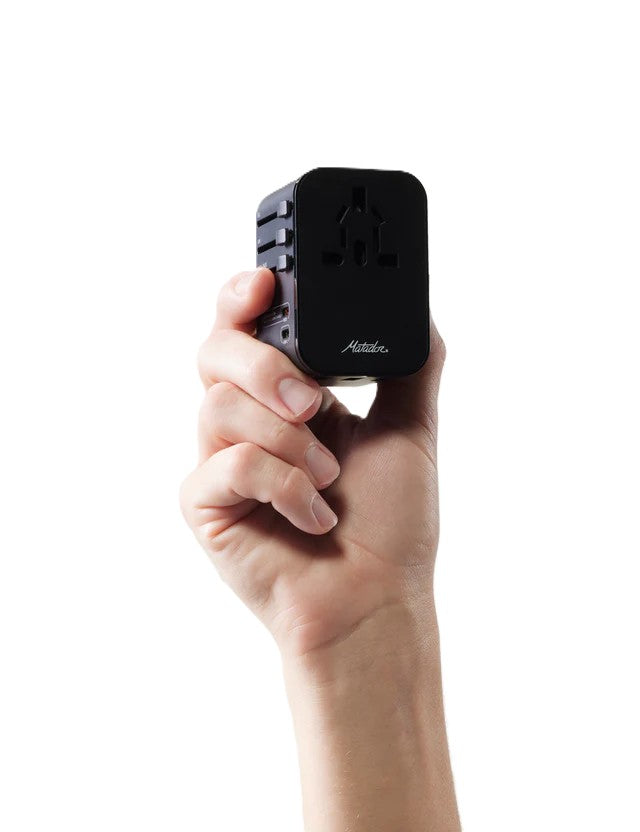 Matador Global Travel Adapter in Black Color