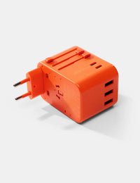 Matador Global Travel Adapter in Forget Me Not Orange Color