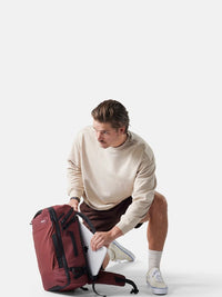 Matador GlobeRider35 Travel Backpack in Garnet Color 3