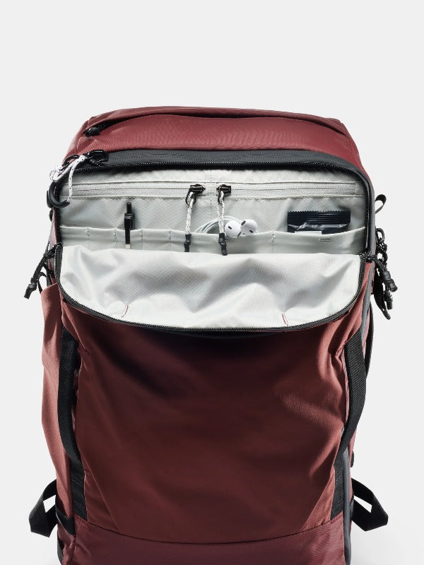 Matador GlobeRider35 Travel Backpack in Garnet Color 8