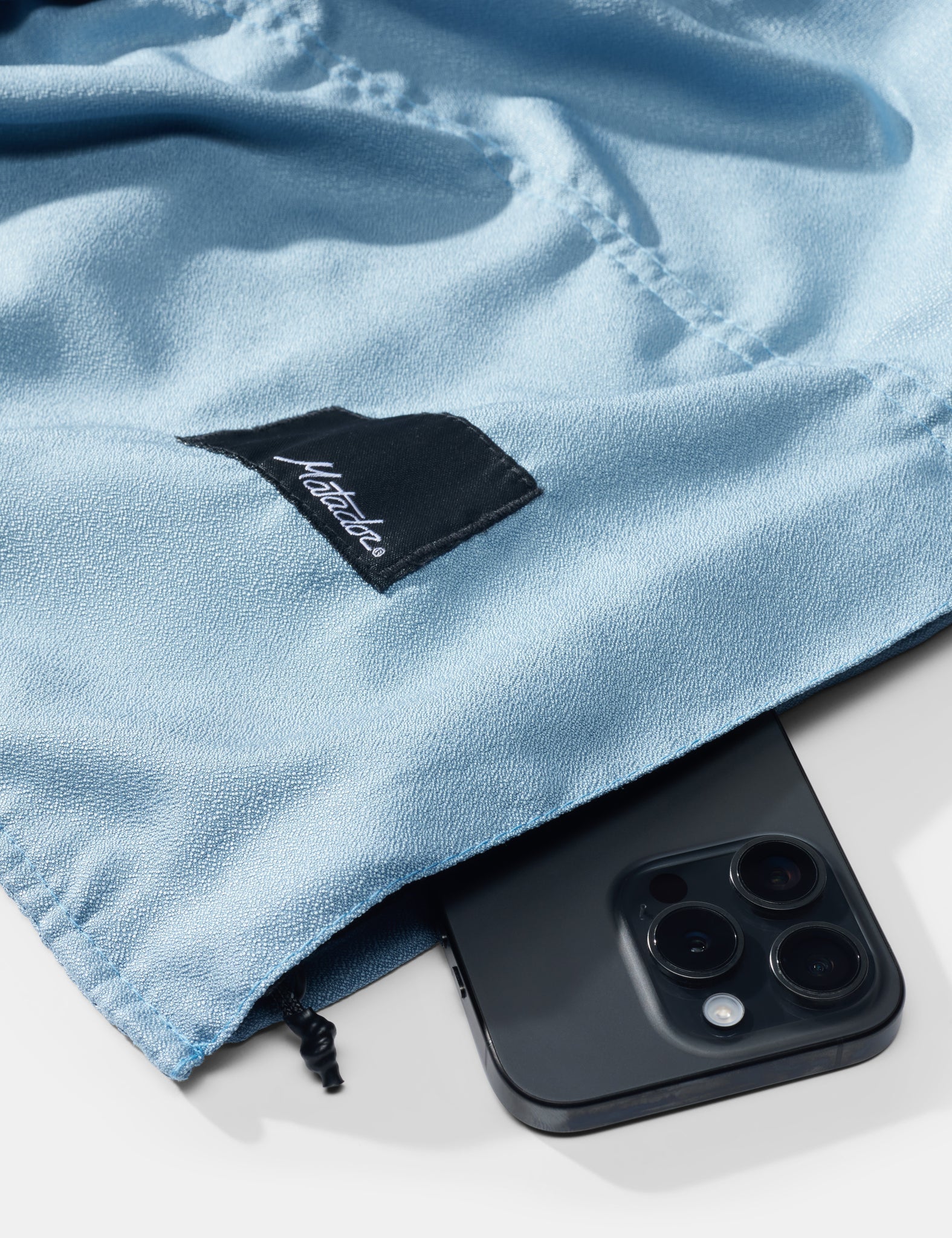 Matador NanoDry™ Packable Beach Towel in Blue Color
