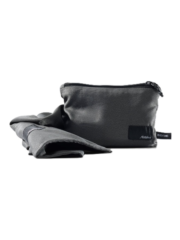 Matador NanoDry™ Packable Beach Towel in Charcoal Color