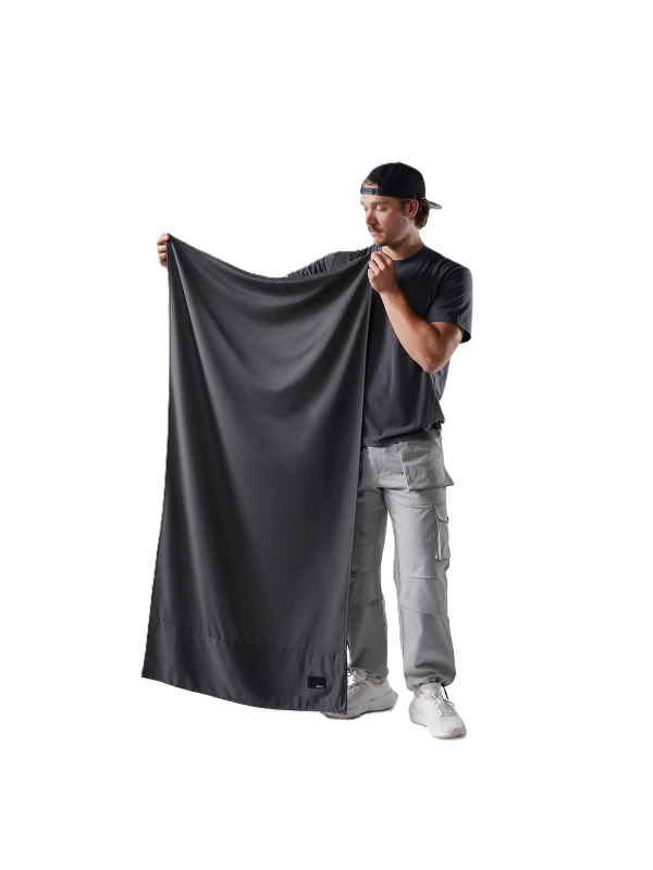 Matador NanoDry™ Packable Beach Towel in Charcoal Color