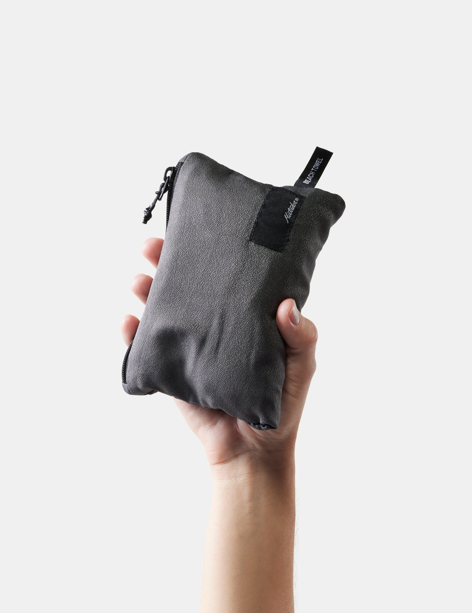 Matador NanoDry™ Packable Beach Towel in Charcoal Color