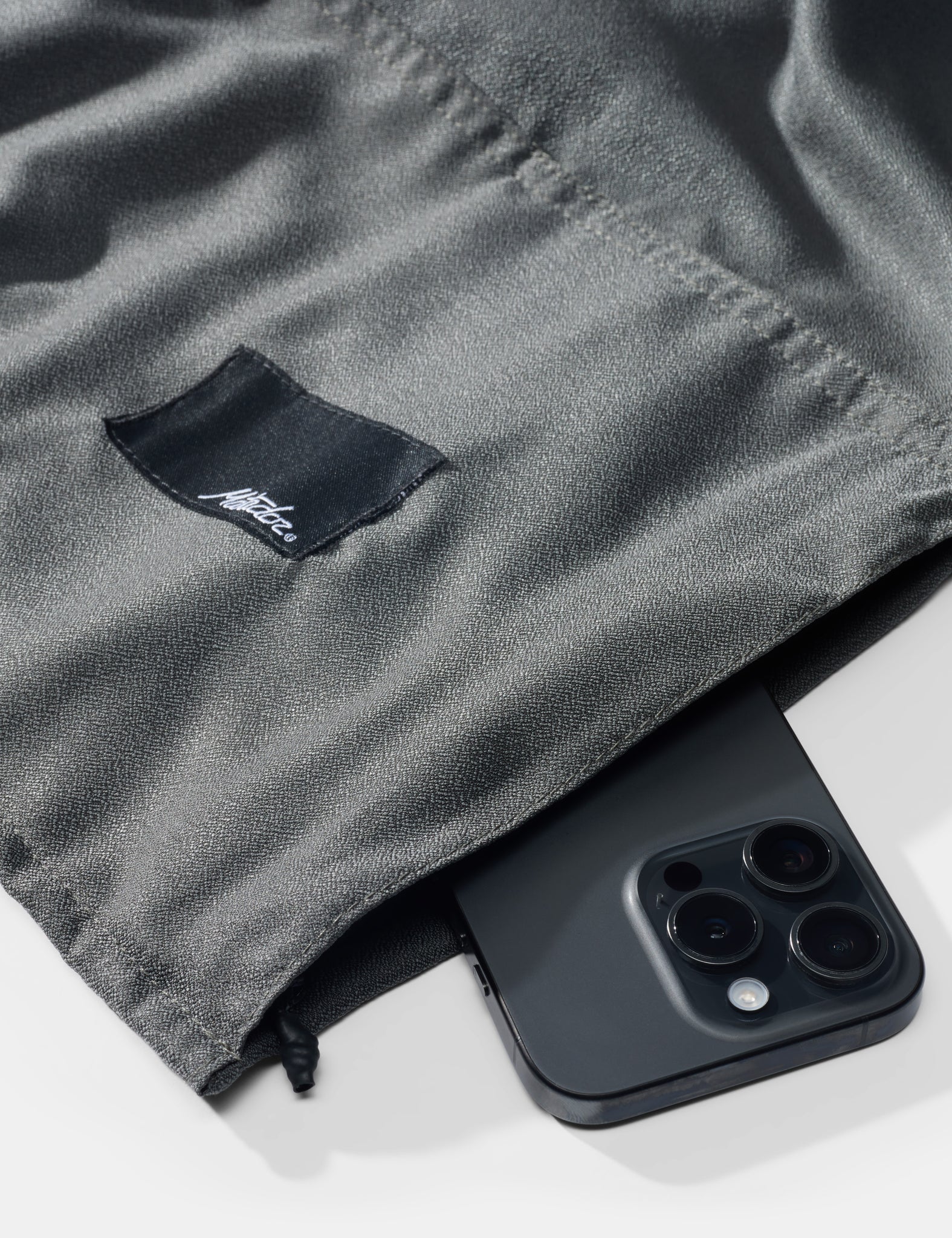 Matador NanoDry™ Packable Beach Towel in Charcoal Color