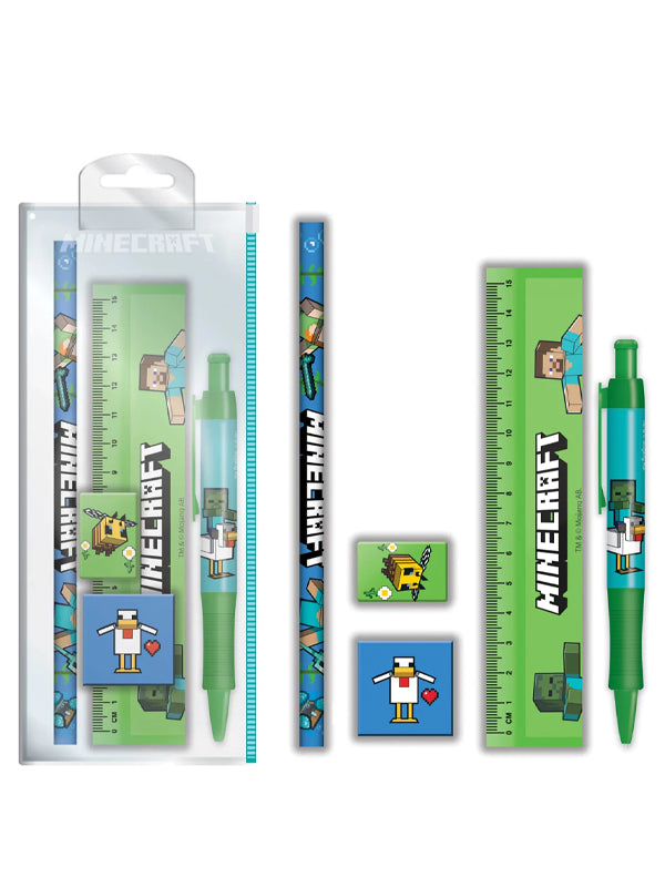 Minecraft 5-in-1 Stationary Set