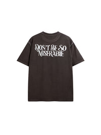 "Miserable" T-Shirt in Brown Color 2