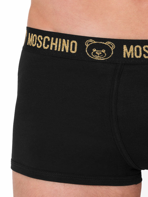Moschino Gold Logo T-Shirt & Boxer Set 9