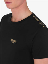 Moschino Gold Logo T-Shirt & Briefs Set 10
