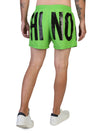 Moschino Neon Green Swim Shorts 5