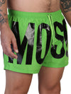 Moschino Neon Green Swim Shorts 6