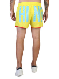 Moschino Neon Yellow Swim Shorts 5