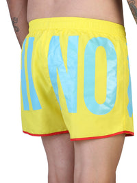 Moschino Neon Yellow Swim Shorts 7