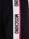 Moschino Underwear Logo Tape Black Sweatshirt 3