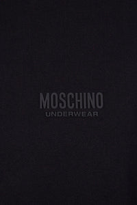Moschino Underwear Logo Tape Black Sweatshirt 4