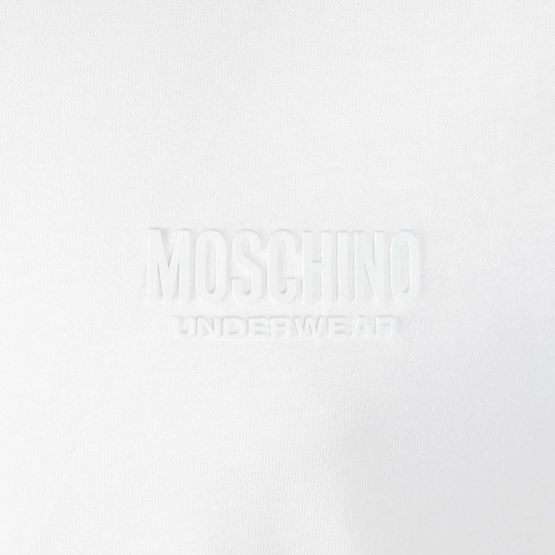 Moschino Underwear Logo Tape White T-Shirt 3