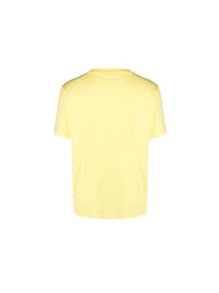 Moschino Underwear Logo Tape Yellow T-Shirt 2