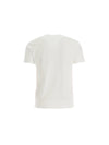 Moschino Underwear Tape Side Seams T-Shirt in White Color 2