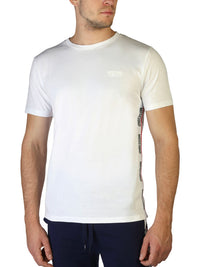 Moschino Underwear Tape Side Seams T-Shirt in White Color 4