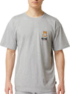 Moschino Underwear Underbear T-Shirt in Grey Color 5