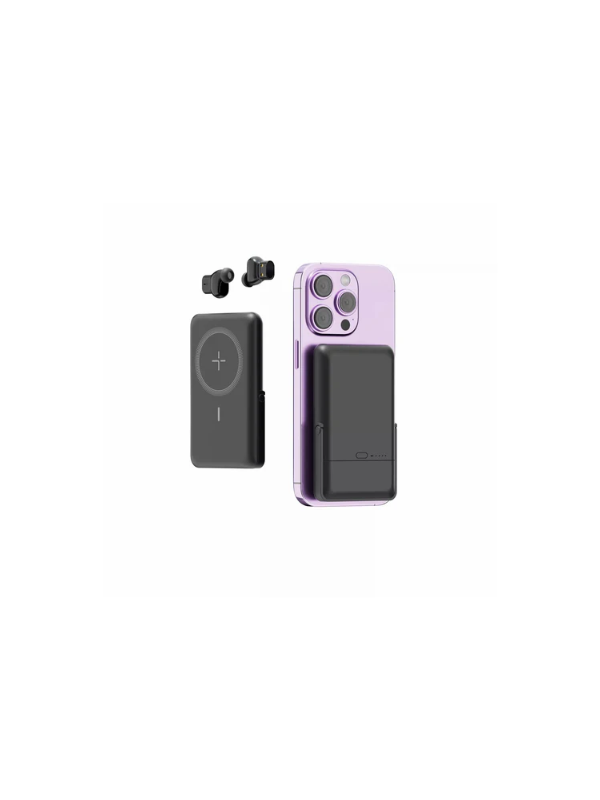Travelmall Multi-Tool True Wireless Earbud With 5000mAh Wireless Powerbank
