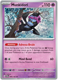 [Collector Troves] Pokemon Scarlet & Violet Twilight Masquerade Munkidori Card