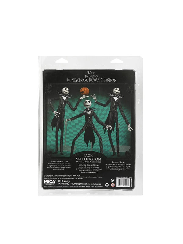 NECA The Nightmare Before Christmas Jack Skellington with Pumpkin Articulated Action Figure 3