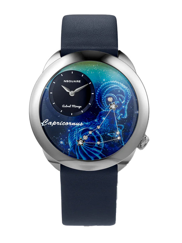 NSquare Astral Mirage N64.10 Watch Capricorn Steel/Blue