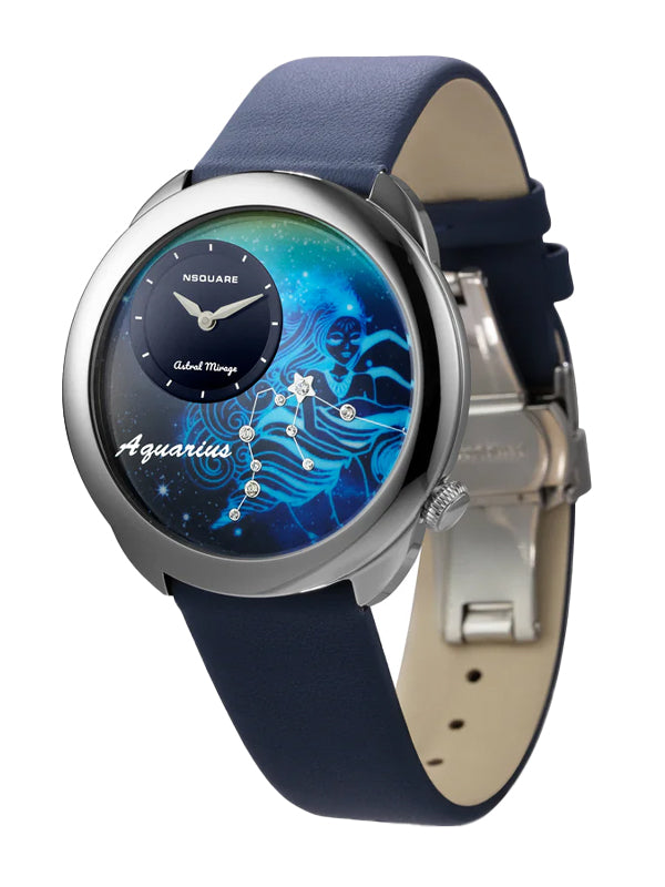 NSquare Astral Mirage N64.11 Watch Aquarius Steel/Blue 3