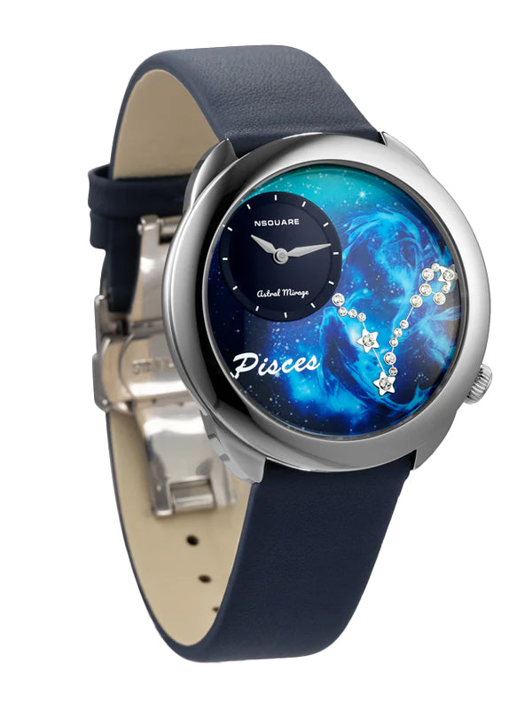 NSquare Astral Mirage N64.12 Watch Pisces Steel/Blue 4