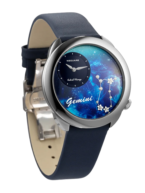 NSquare Astral Mirage N64.3 Watch Gemini Steel Blue 4