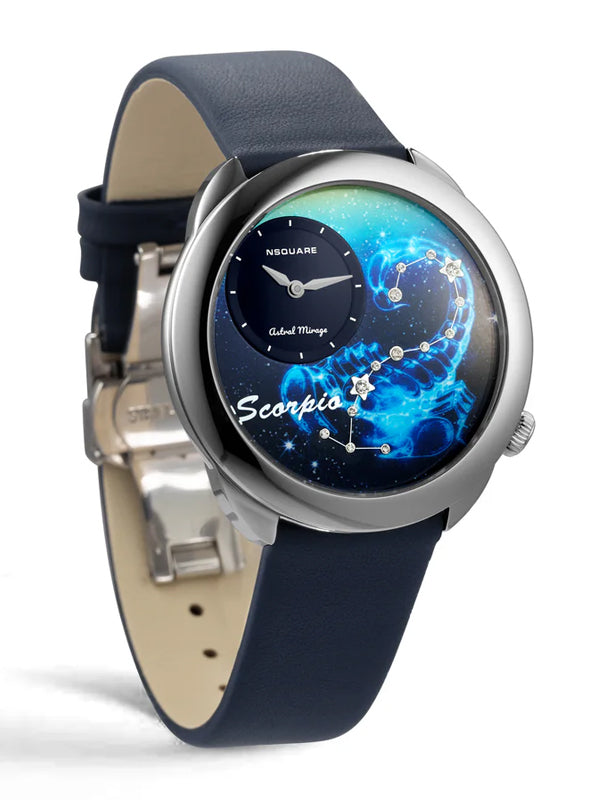 NSquare Astral Mirage N64.8 Watch Scorpio Steel/Blue 4