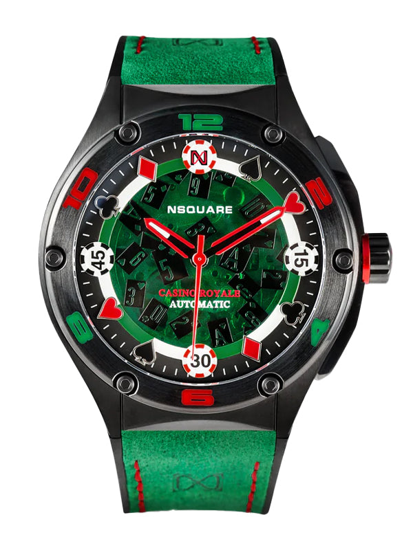 NSquare Casino Royale Automatic N40.1 Green Black Limited Edition