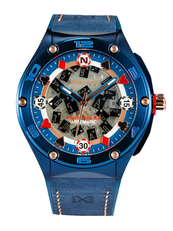 NSquare Casino Royale Automatic Watch N40.4 Blue/RG Limited Edition