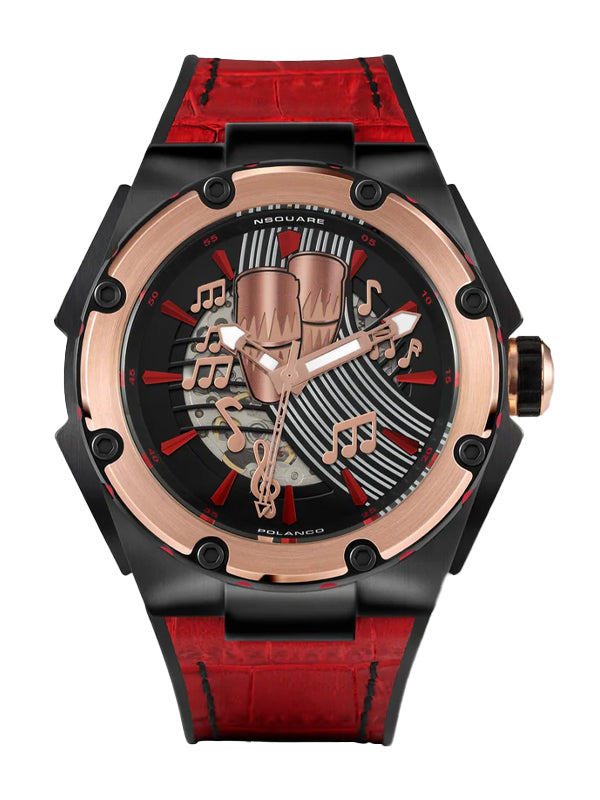 NSquare Chris Polanco Automatic Watch N23 Red Limited Edition