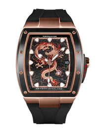 NSquare Dragon Overloed Automatic Watch N57.1 RG Black Limited Edition